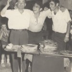 1960 Paco Gomez, Festa do Pulpo, foto histórica